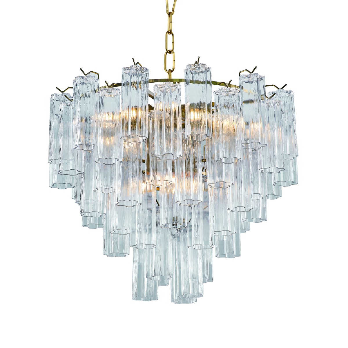 Подвесная люстра Delight Collection OWD2093-D75 gold/clear