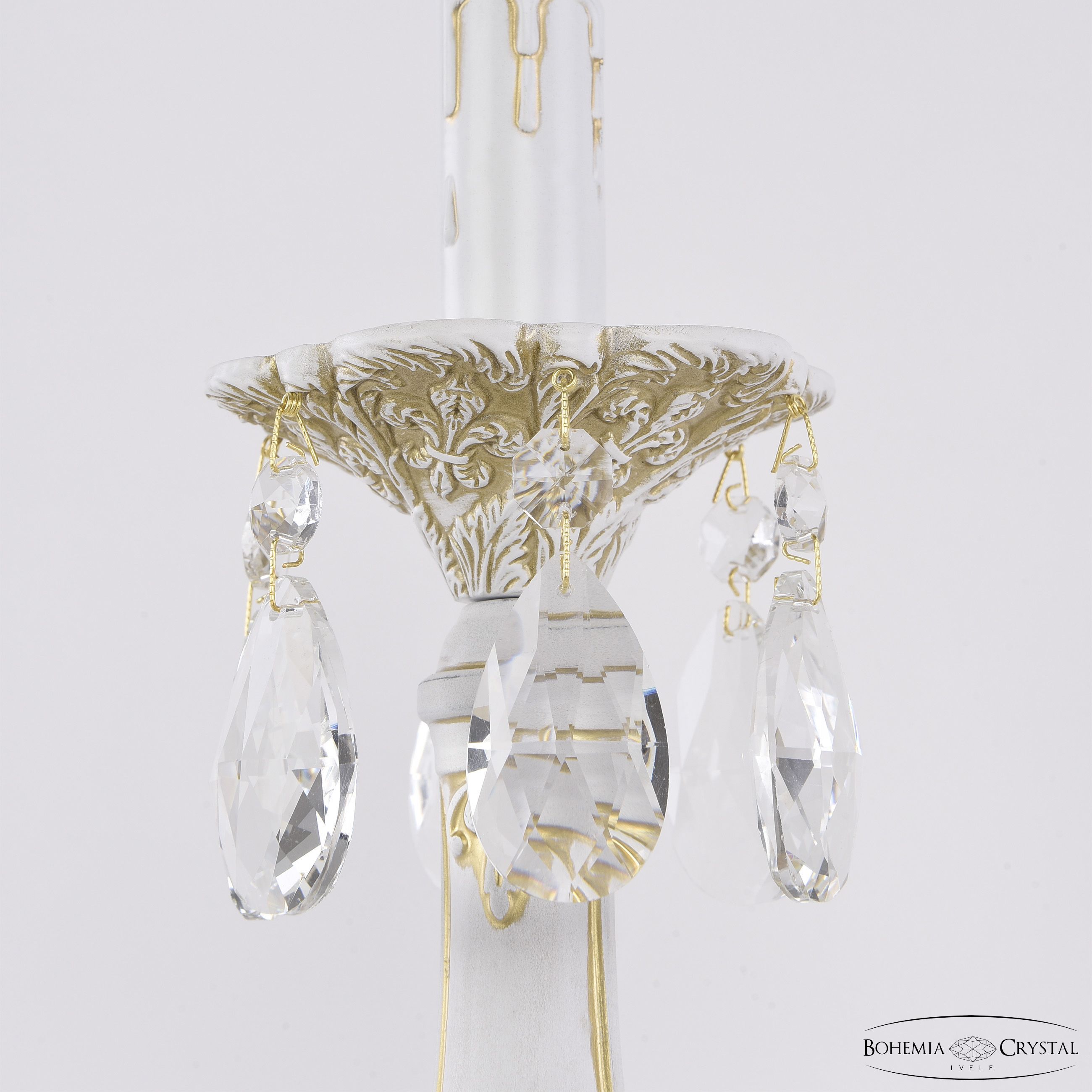 Настольная лампа Bohemia Ivele Crystal AL78100L/1-32 WMG в #REGION_NAME_DECLINE_PP#