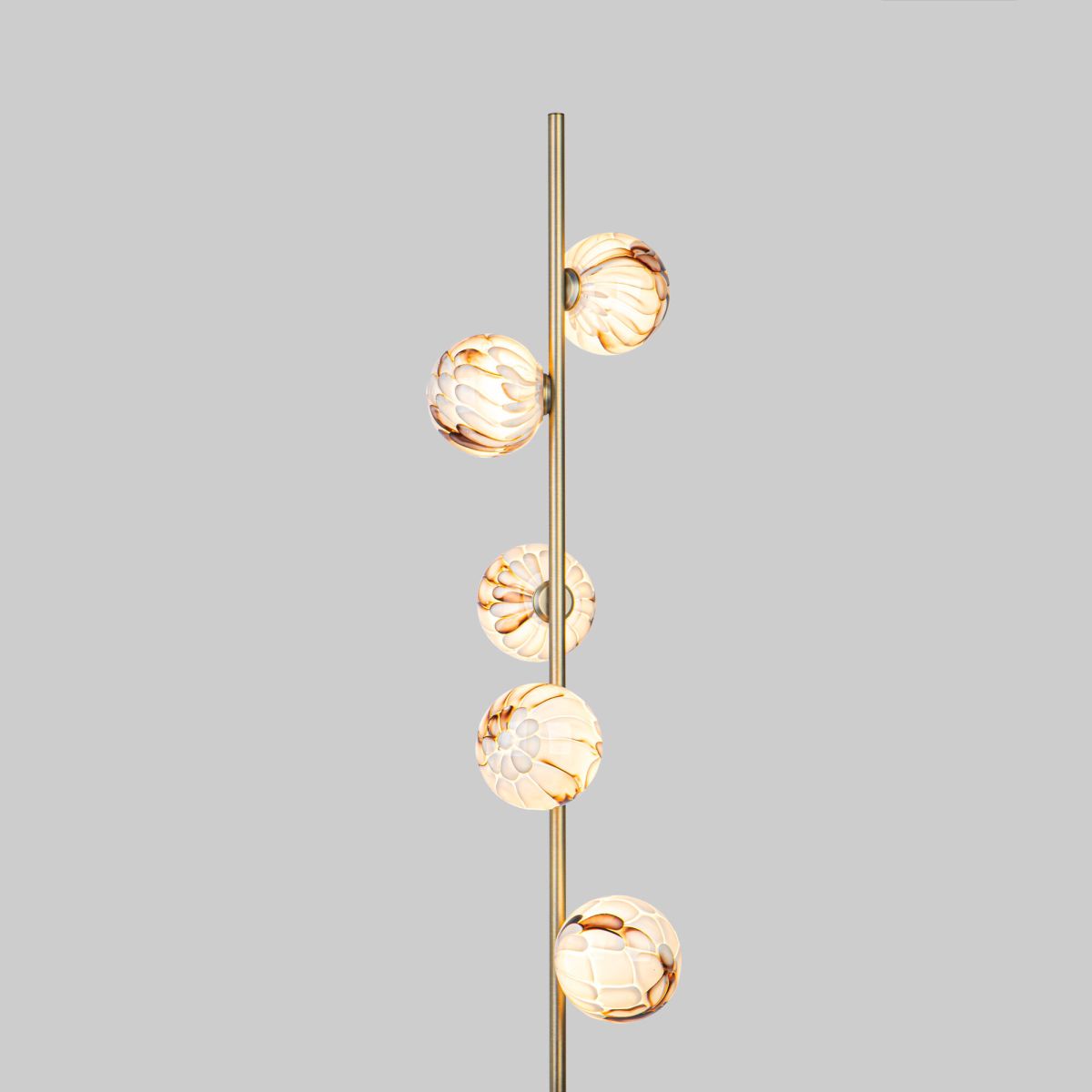 Торшер с плафонами ручной работы Bogate's Crystall 1_101/5 a072036