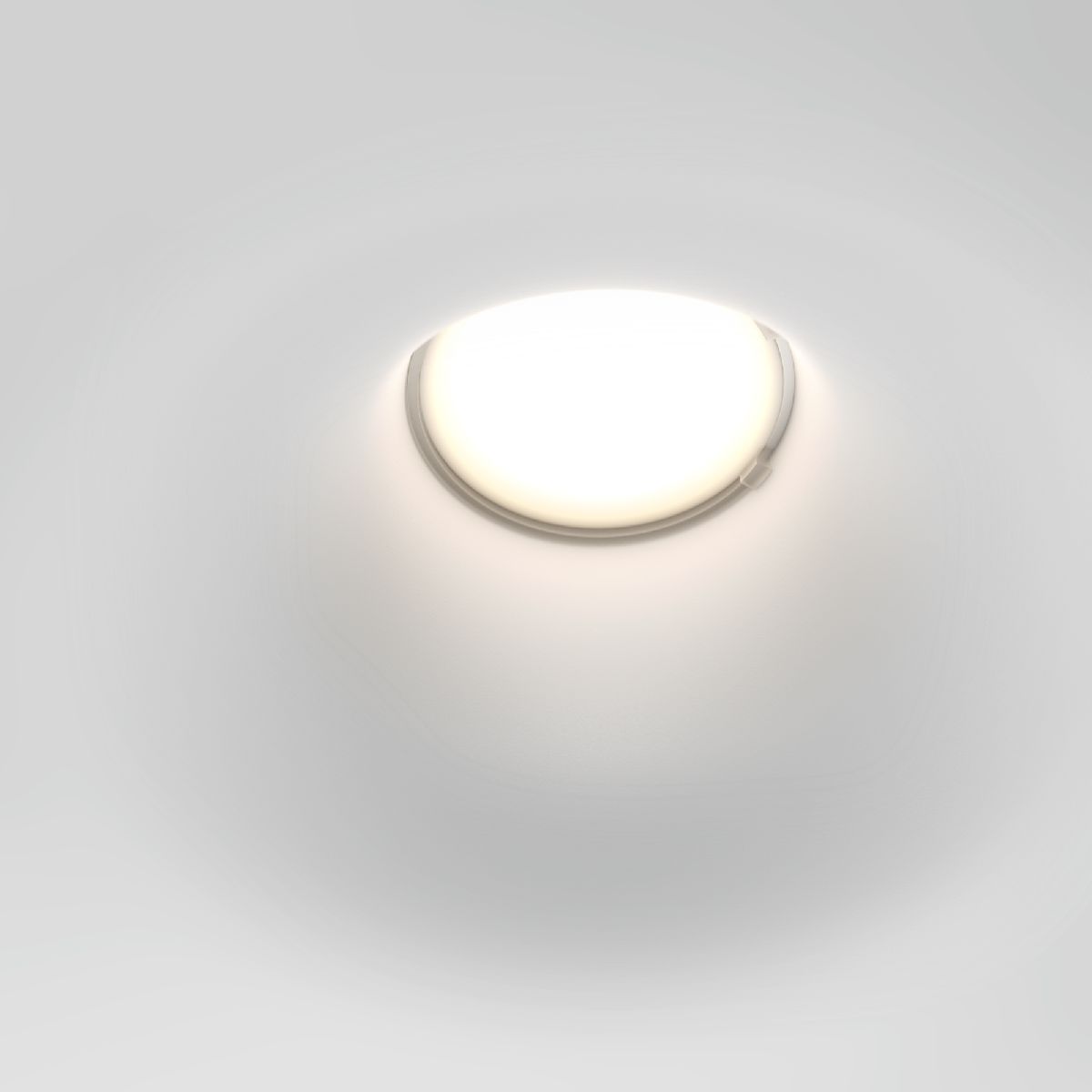 Встраиваемый светильник Maytoni Gyps Modern DL001-1-01-W-1