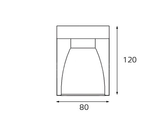 Потолочный светильник Italline MRC0821S-1 black