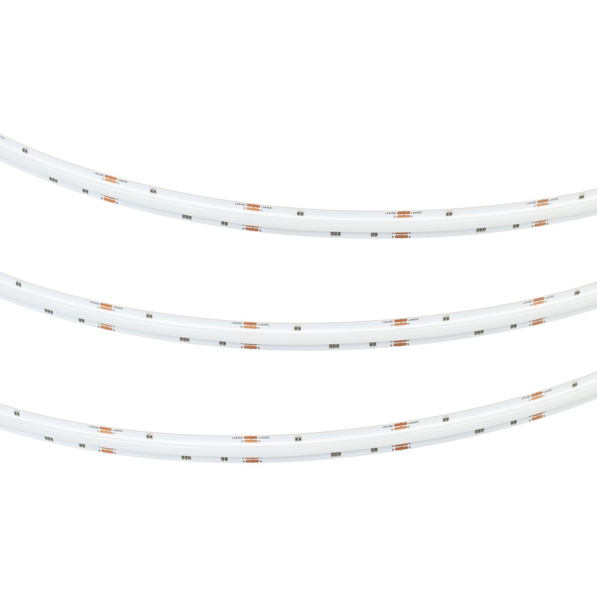 Светодиодная лента Arlight COB-X1134-12mm 24V RGB (15 W/m, IP20, 5m) 060356