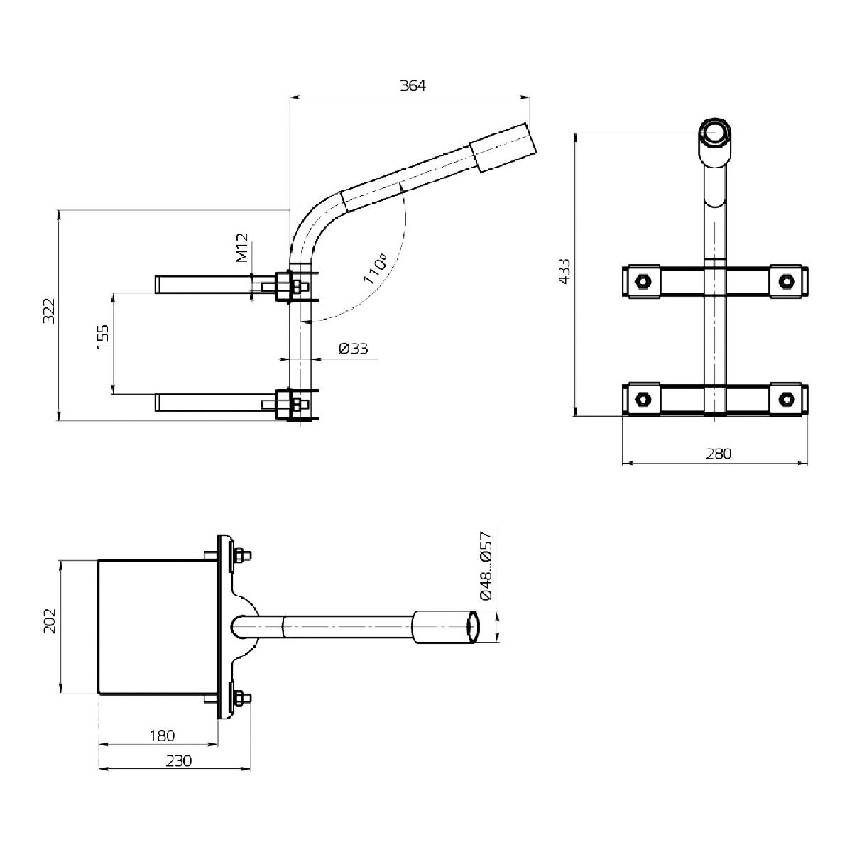 Кронштейн Gauss 903265303