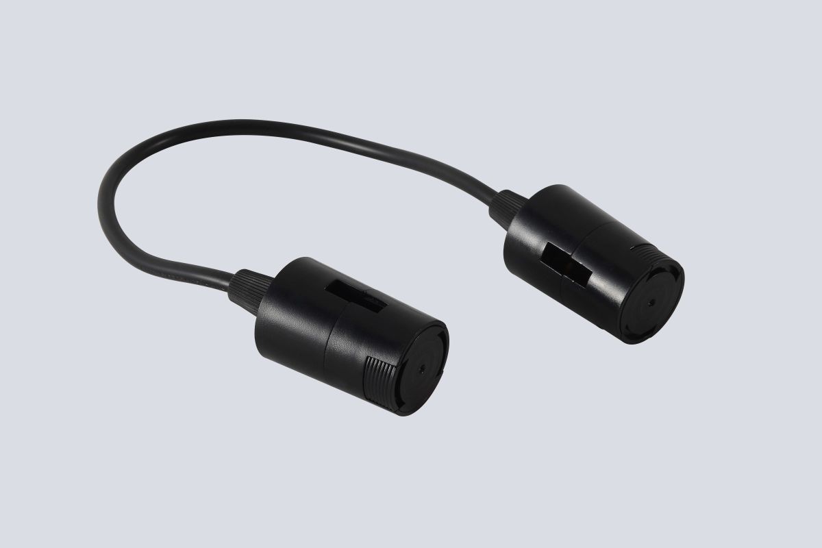 Крепление подвесное с двойным фиксатором для гибкой магнитной системы Crystal Lux Trace 48V CLT 0.217 04 BL