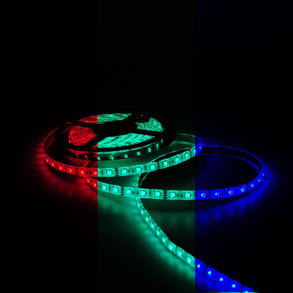 Светодиодная влагозащищенная лента Gauss 7,2W/m 30LED/m 5050SMD RGB 5M 311000407