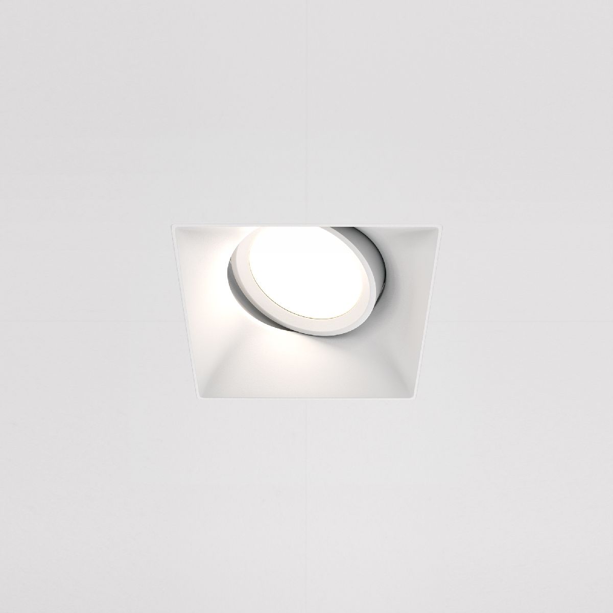 Встраиваемый светильник Maytoni Dot DL042-01-SQ-W
