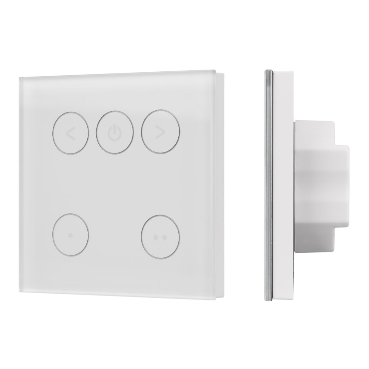 Сенсорная панель Arlight SMART-TRIAC-601-11 Белая (230V, 1.5A, TUYA Wi-Fi, 2.4G) (IARL, IP20 Пластик) 065260