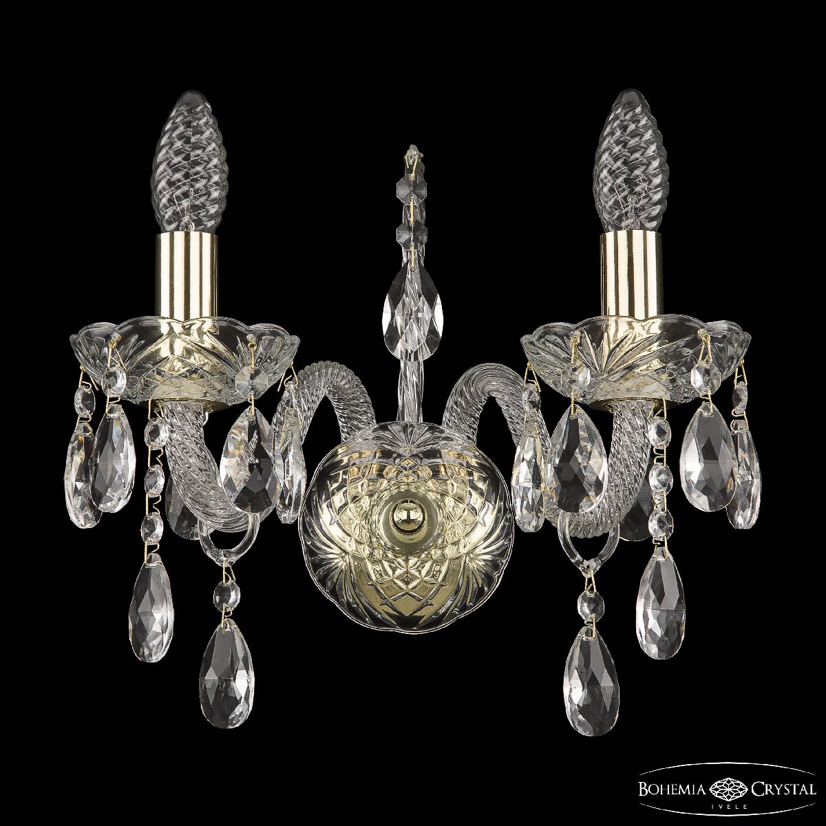 Бра Bohemia Ivele Crystal 105B/2/141 G