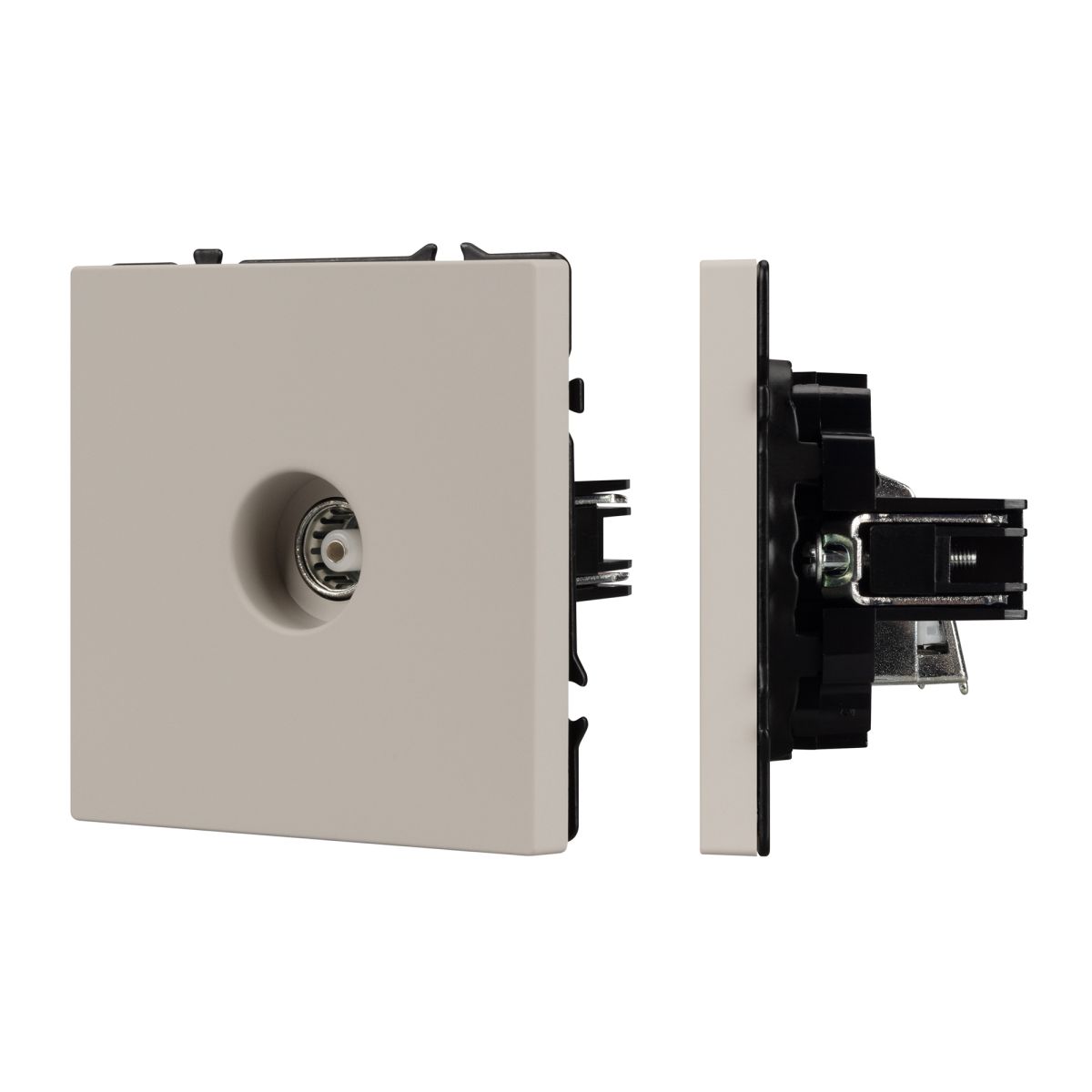 Механизм телевизионной розетки Arlight SCT-NOBE-MTV1-SFPL-CA (Кашемир) 061895