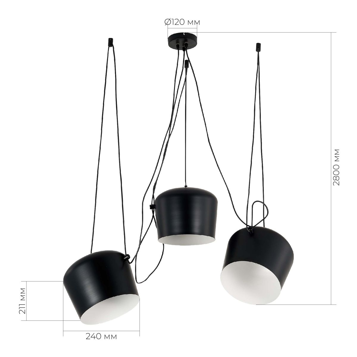 Подвесной светильник ST Luce Trieste SLE120643-03.1