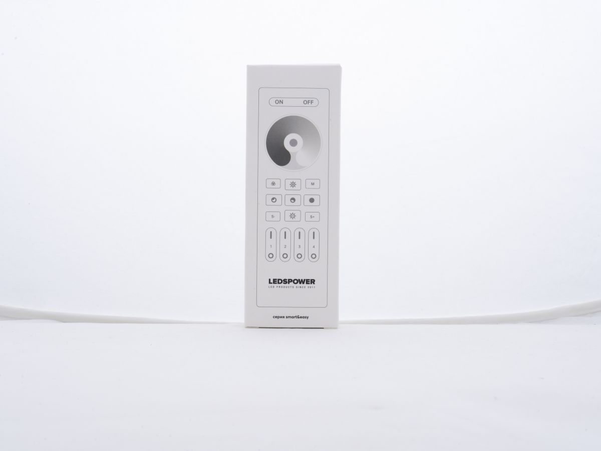 Пульт на 4 зоны LEDS POWER RC01RF белый 006505