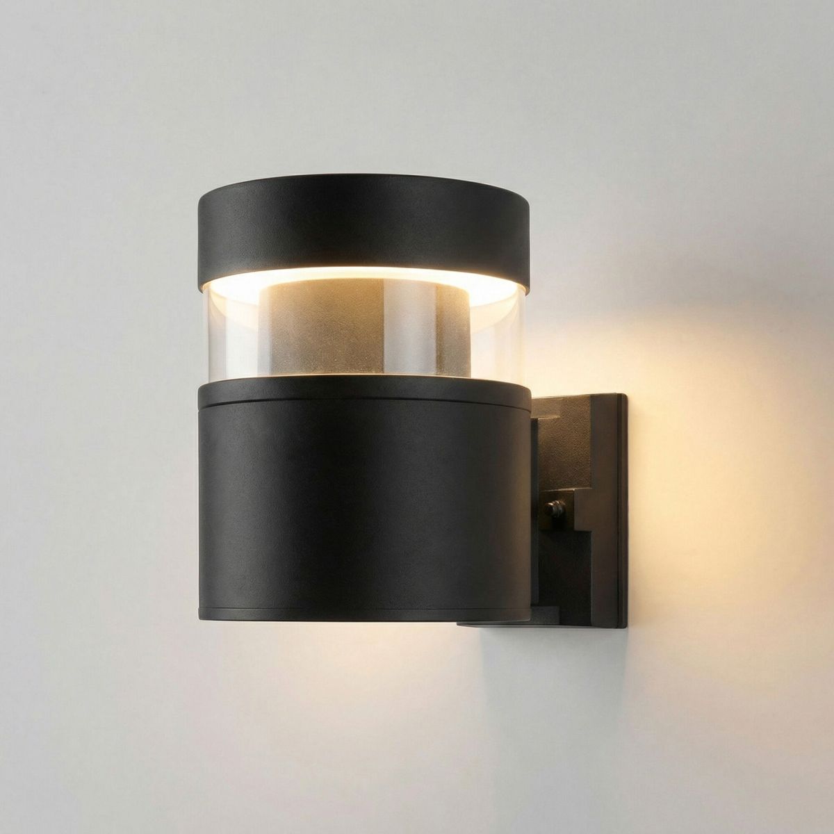 Уличный настенный светильник Elektrostandard 1530 TECHNO LED черный 4690389219139 a072083