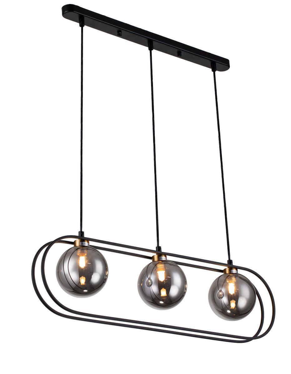 Подвесная люстра Indigo Spazio 11017/3P Black V000162