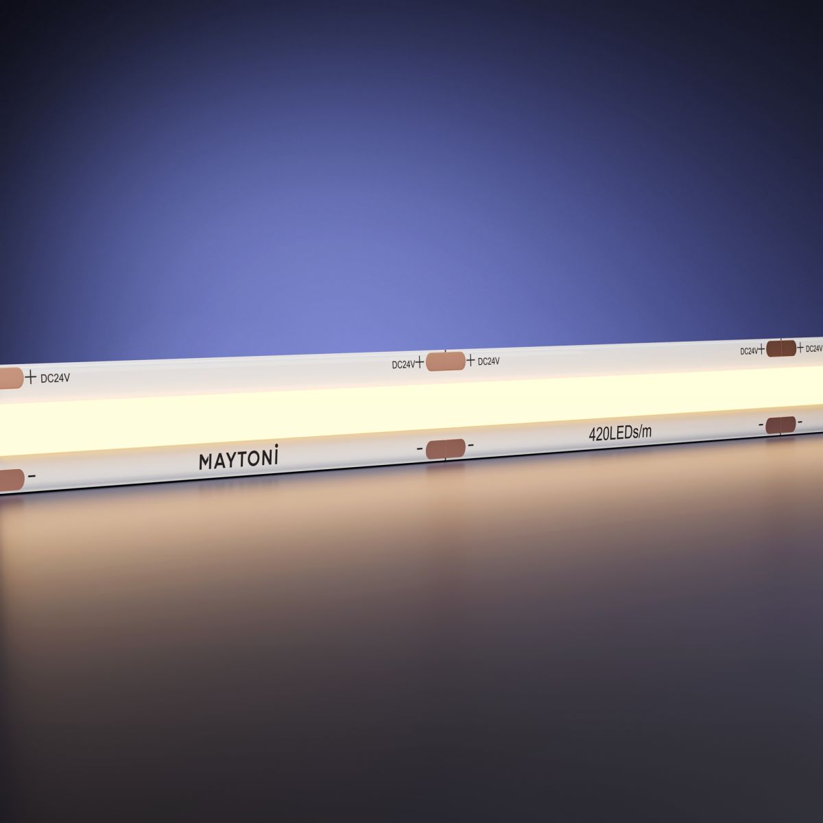 Светодиодная лента Maytoni Led Strip 24В COB 9,6Вт/м 3000К 10м IP 20 201304