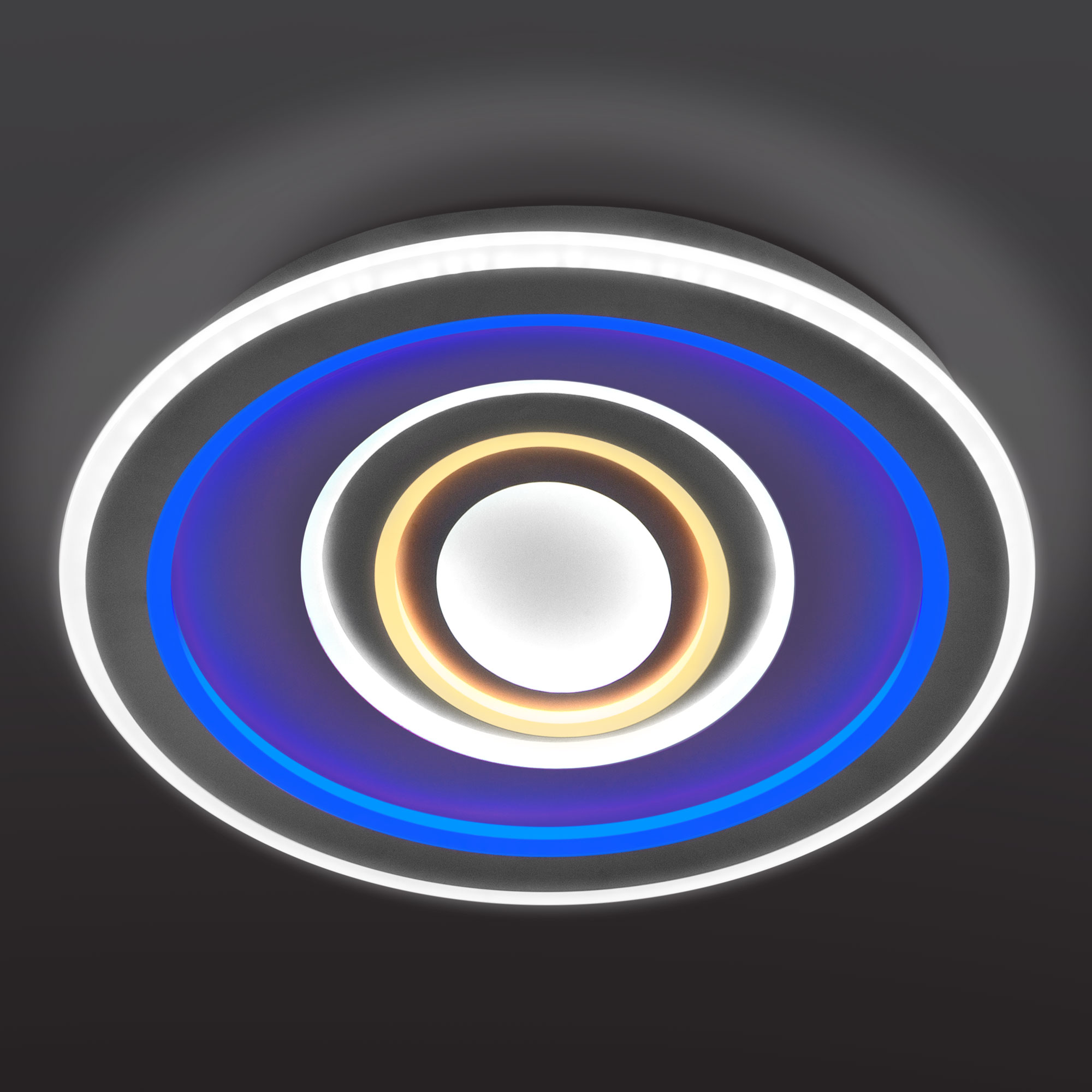 Потолочный светодиодный светильник Eurosvet Coloris 90214/1 белый в #REGION_NAME_DECLINE_PP#