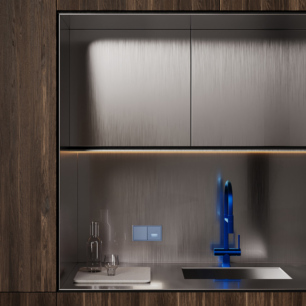 Накладка для подсветки светодиодной с датчиком Voltum S70 (деним) VLS002415