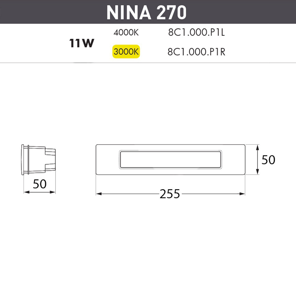 Уличный светодиодный светильник Fumagalli Nina 8C1.000.000.AXP1L