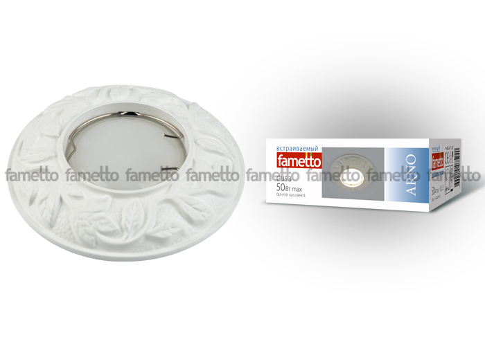 Встраиваемый светильник Fametto Arno DLS-A101 GU5.3 WHITE