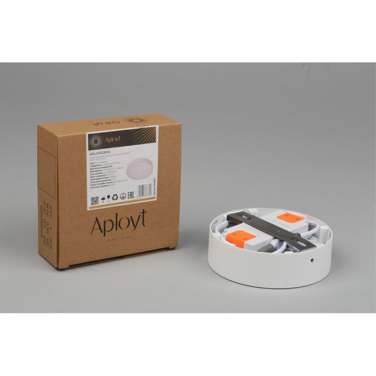 Потолочный светильник Aployt Evon APL.0113.09.12