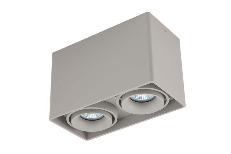 Накладной светильник Donolux Lumme DL18610/02WW-SQ Silver Grey