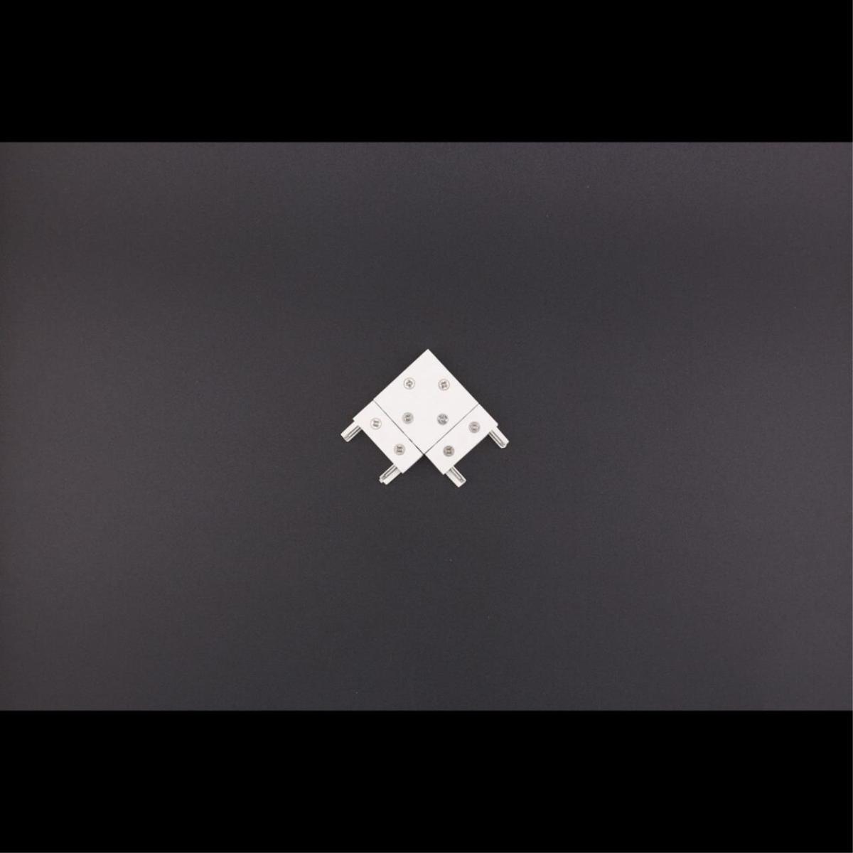 Коннектор питания угол плоский Aployt Magnetic track 48 APL.0181.10.08