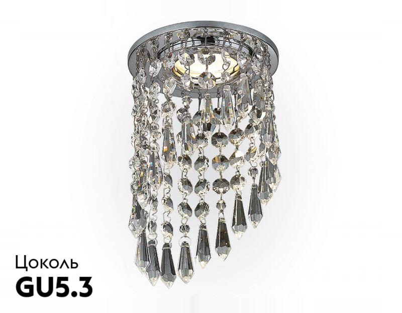 Встраиваемый светильник Ambrella Light K2247 CH/CL