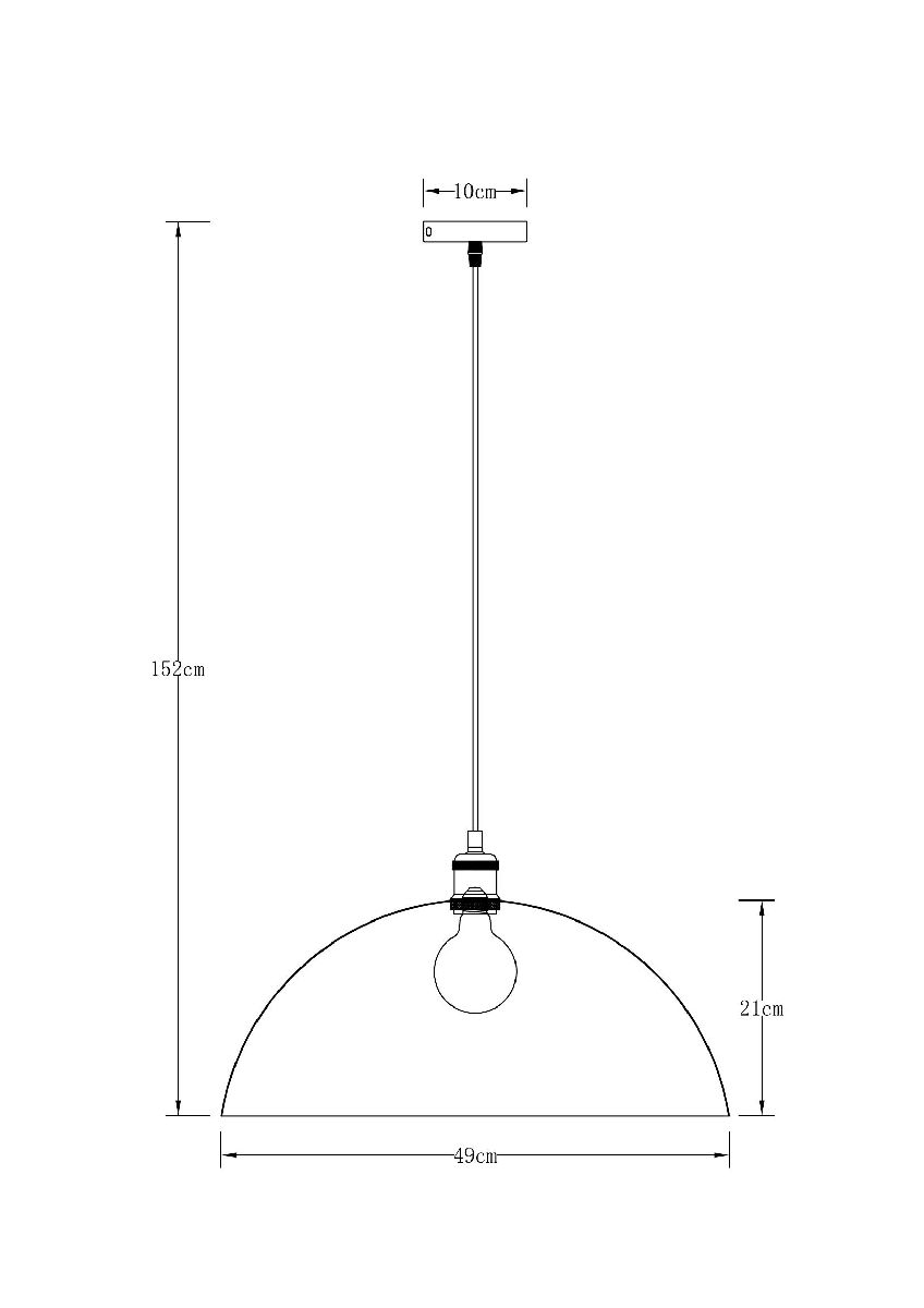 Подвесной светильник Arte Lamp Cappello A7056SP-1BK