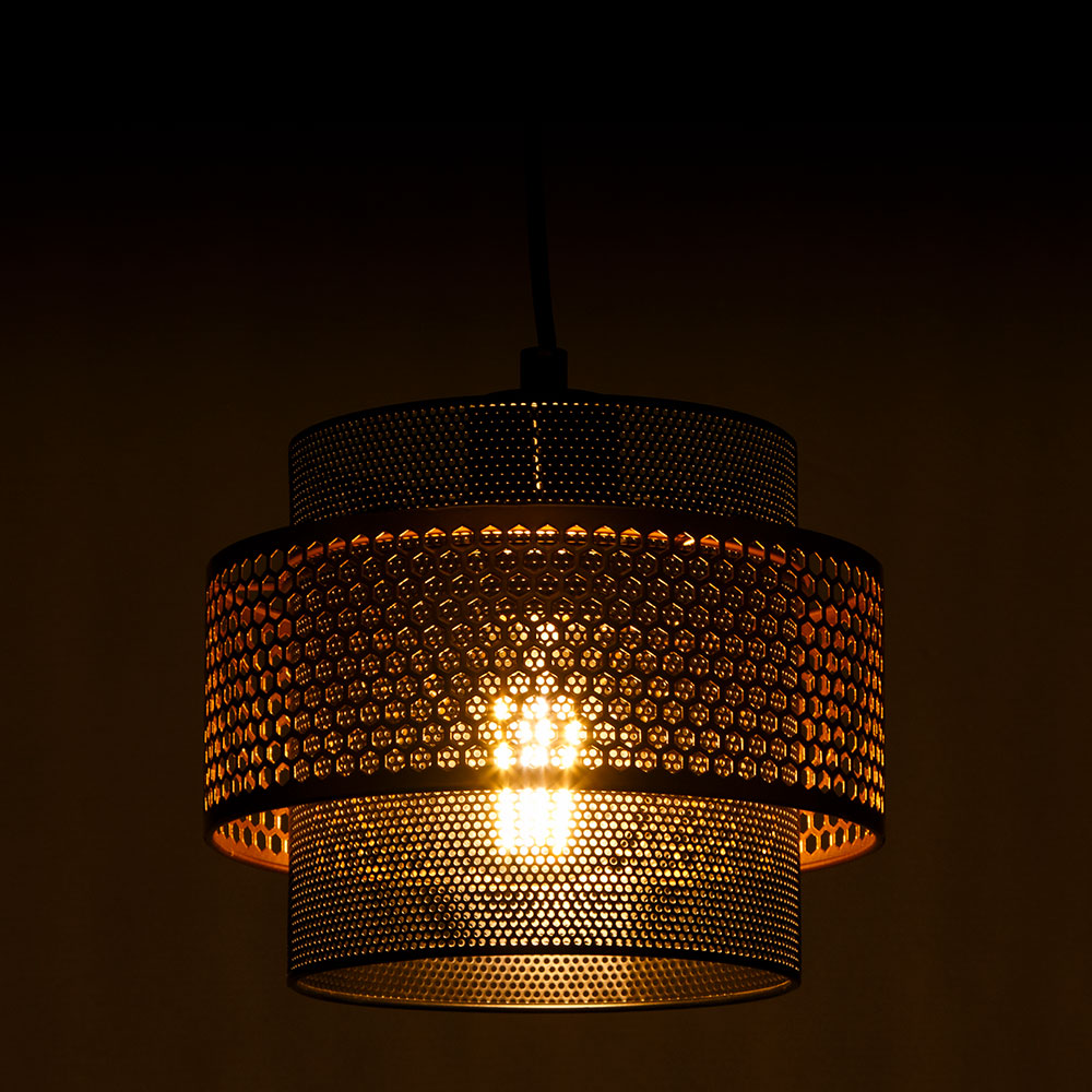 Подвесной светильник Arte Lamp Grid A7069SP-1BK