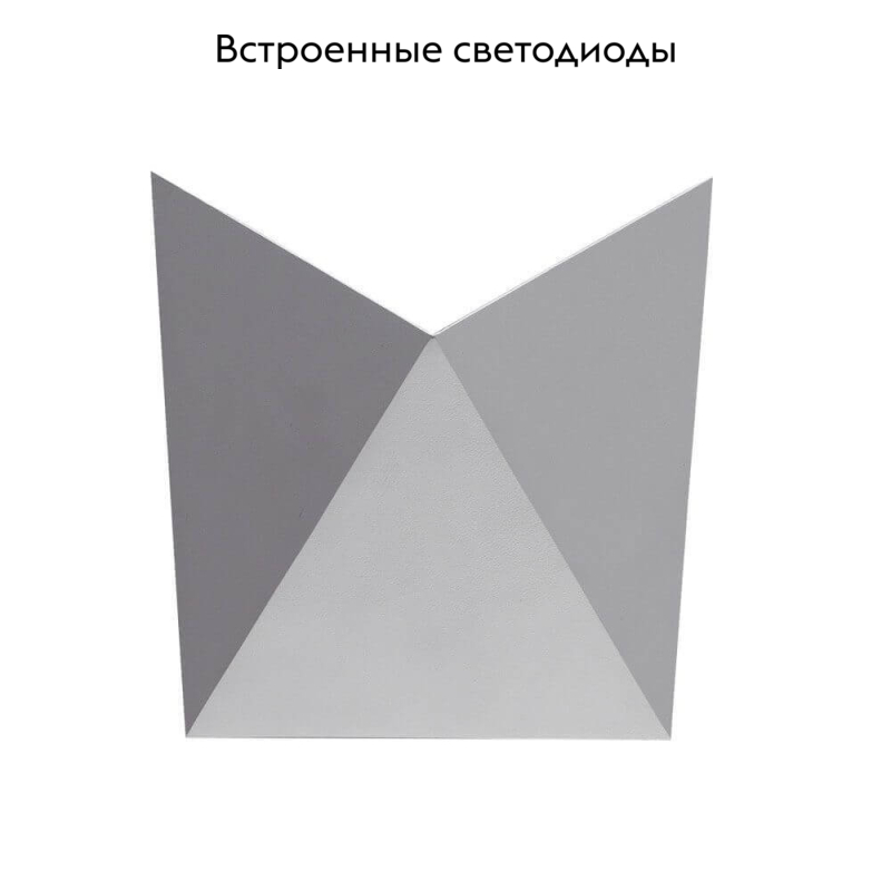 Настенный светодиодный светильник Arte Lamp Busta A1609AP-1GY