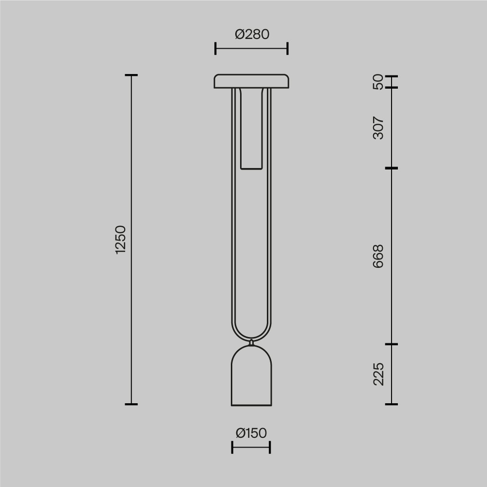 Торшер Maytoni Ikebana MOD463FL-L24BS3K