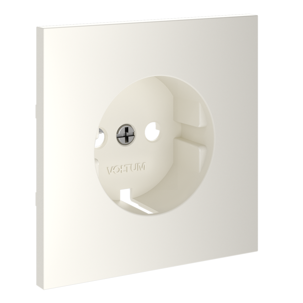 Накладка для розетки с заземлением Voltum S70 (хлопок) VLS000613