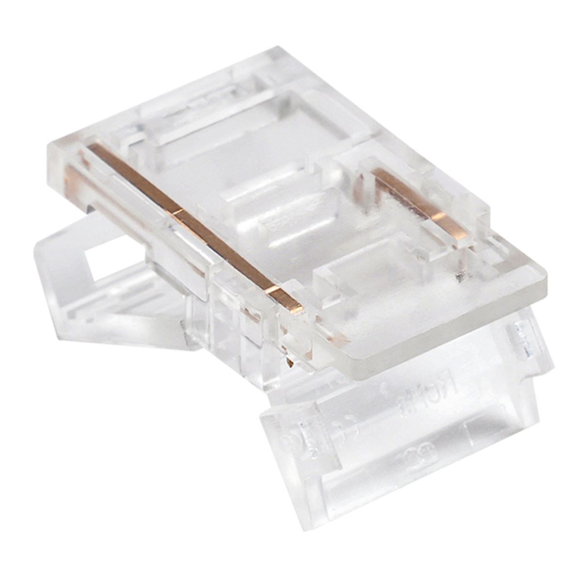 Коннектор прокалывающий тип L, T, 2 pin, для одноцветной LED ленты 10 мм, тип SMD, COB Apeyron 09-165