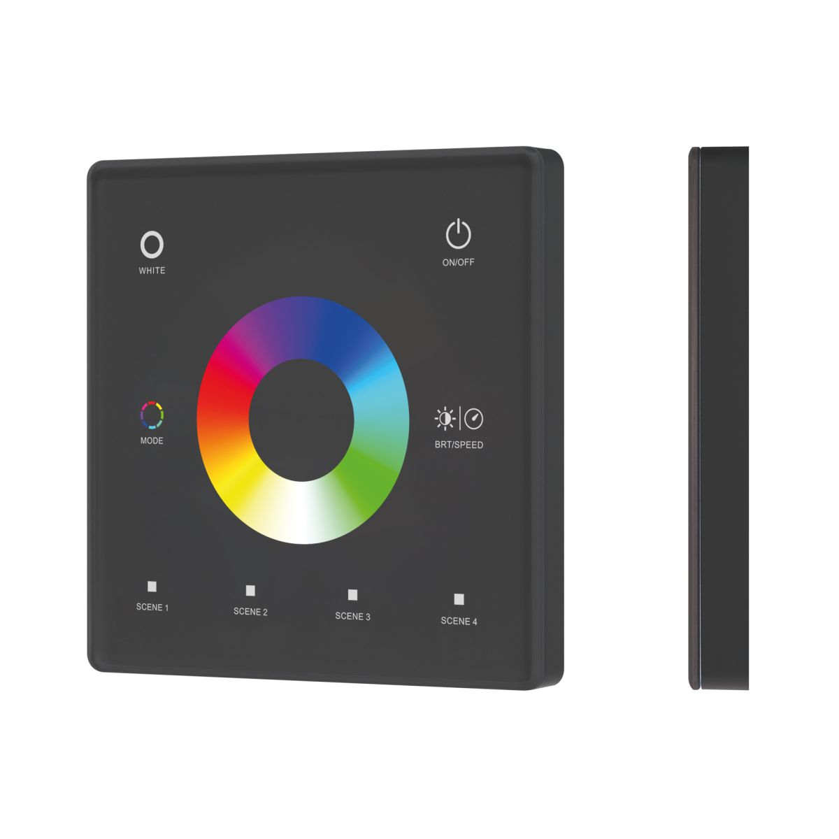 Сенсорная панель Arlight SMART-RF-801-11-1G-4SC-RGBW черный (3V, 2.4G) накладная (IARL, IP20 Пластик) 063527