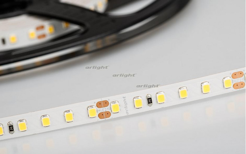 Светодиодная лента Arlight RT 2-5000 24V White6000 2x (2835, 600 LED, PRO) 015696(B)