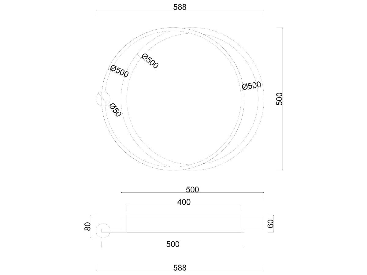 Потолочная led люстра Arte Lamp Alsafi A2657PL-1WH