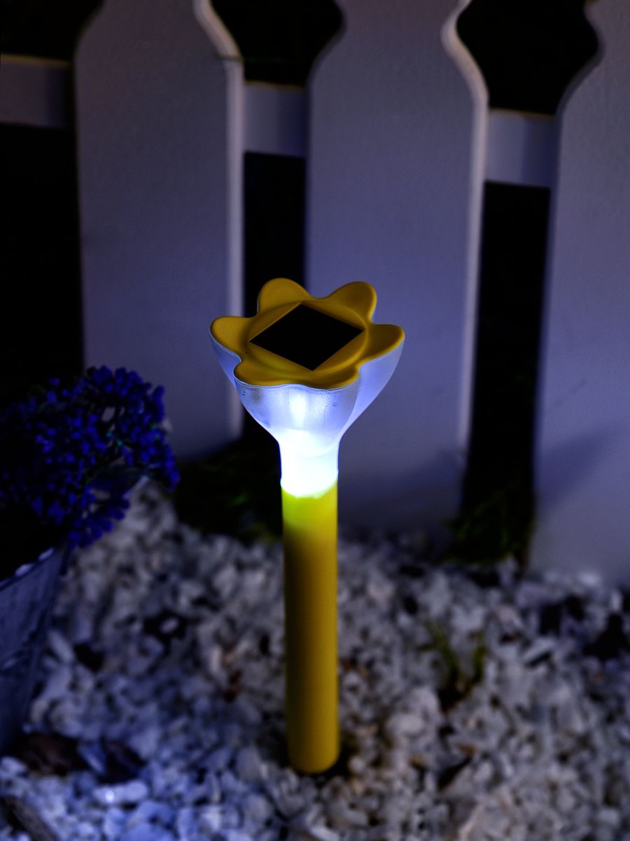 Светильник на солнечных батареях (10625) Uniel Promo USL-C-419/PT305 Yellow Crocus в #REGION_NAME_DECLINE_PP#