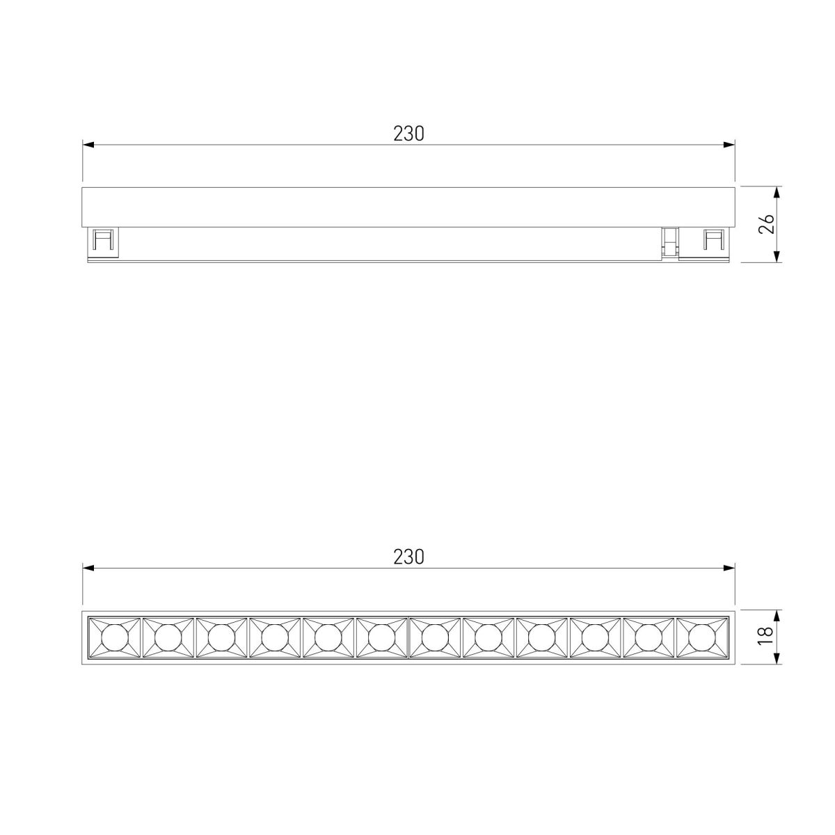 Трековый магнитный светильник Elektrostandard 85528/01 4690389218736 a071847