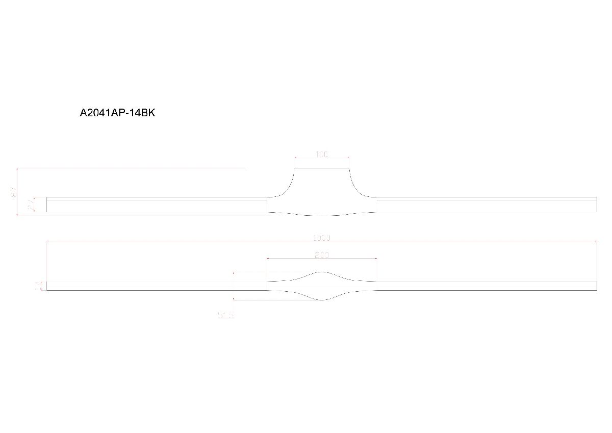 Настенный светильник Arte Lamp Gacrux A2041AP-14BK