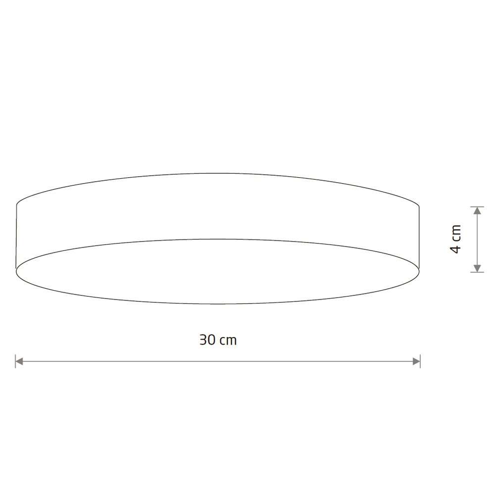 Накладной светильник Nowodvorski Lid Round Led White 10405