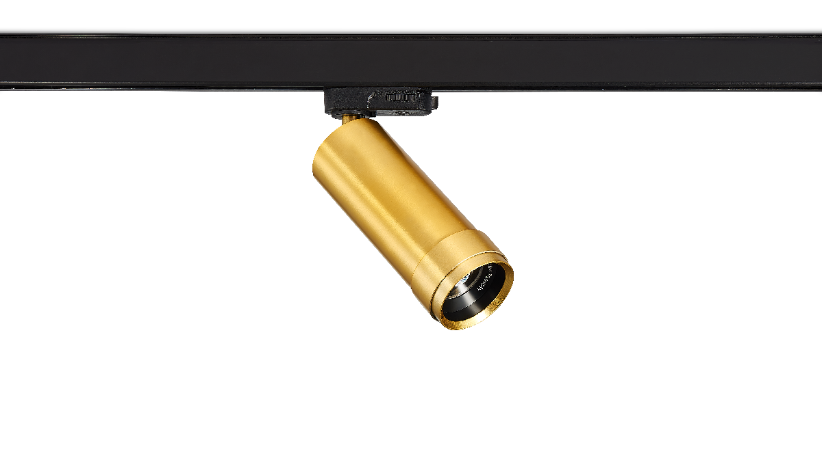 Трековый трехфазный светильник Donolux Rollo Zoom DL18895R15W1Z Brass Track