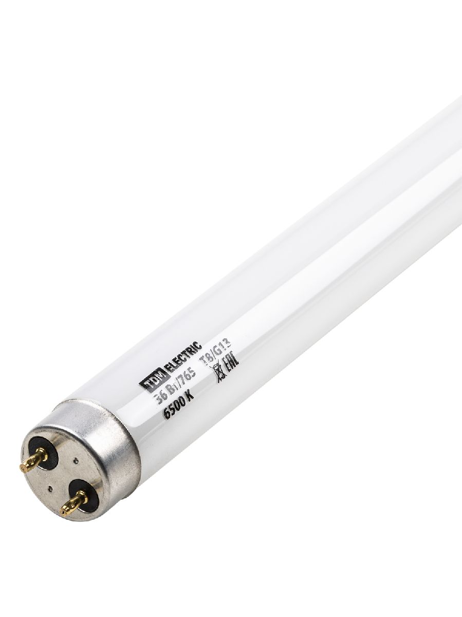 Лампа люминесцентная TDM Electric G13 36W 6500K белая SQ0355-0030