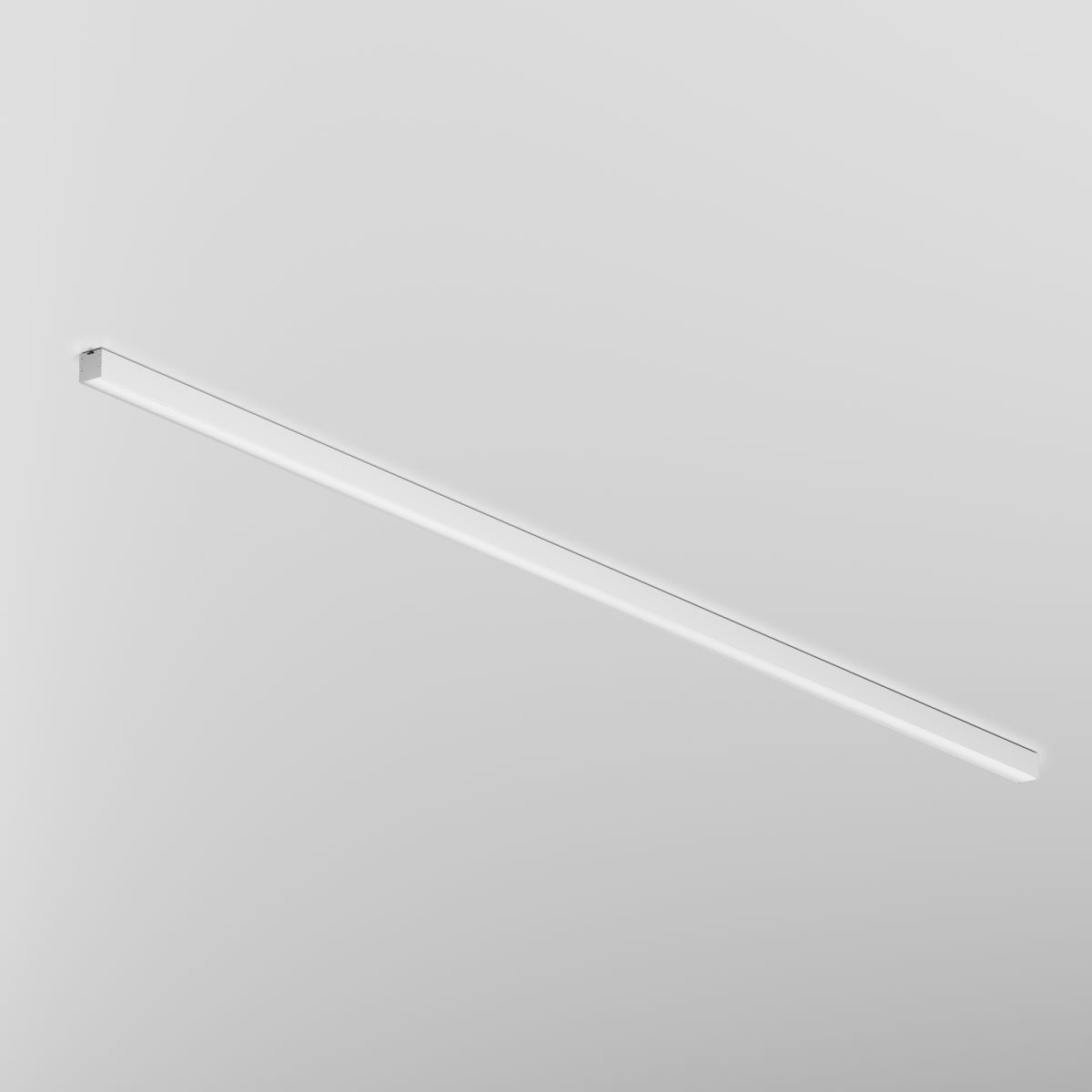 Линейный накладной светильник Maytoni Technical 3000K 35x35 (Серебро, 2 м) LL311007