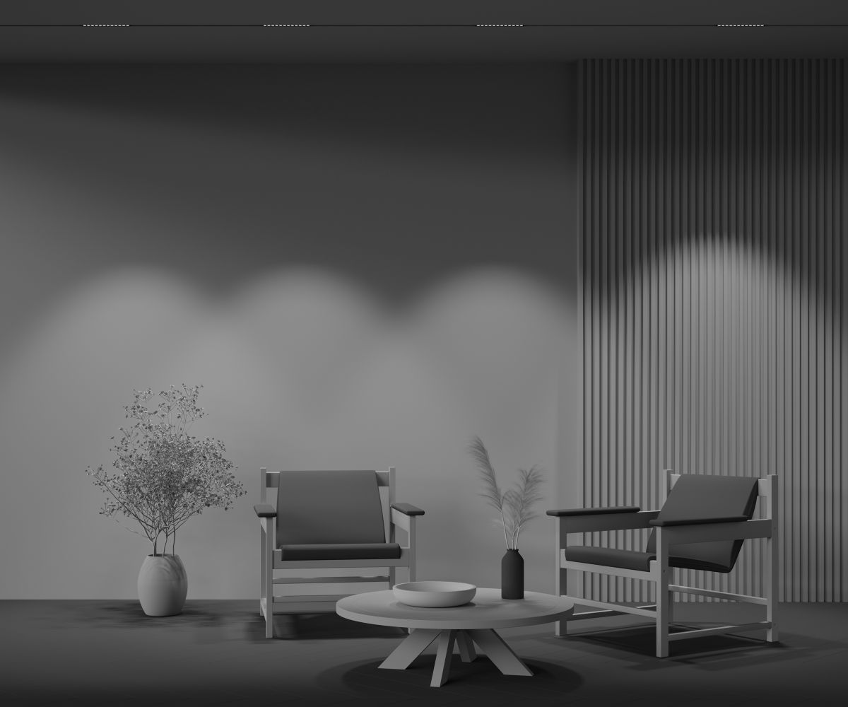 Трековый магнитный светильник Maytoni Points TR031-4-12WTW-M-DSZ-B