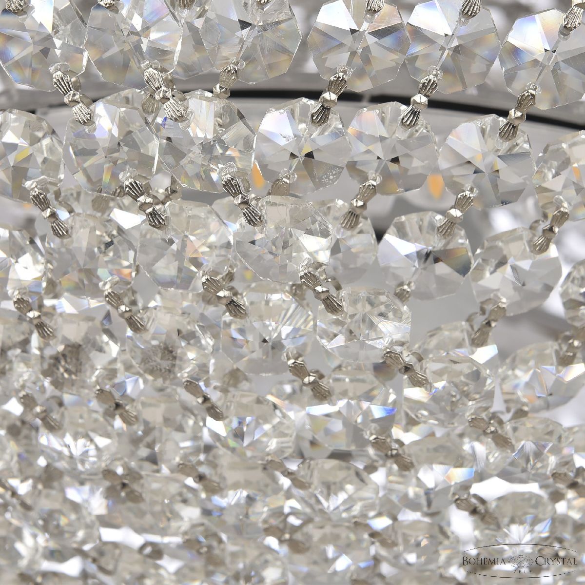 Потолочная люстра Bohemia Ivele Crystal 19321/35NZ/LED-DIM Ni