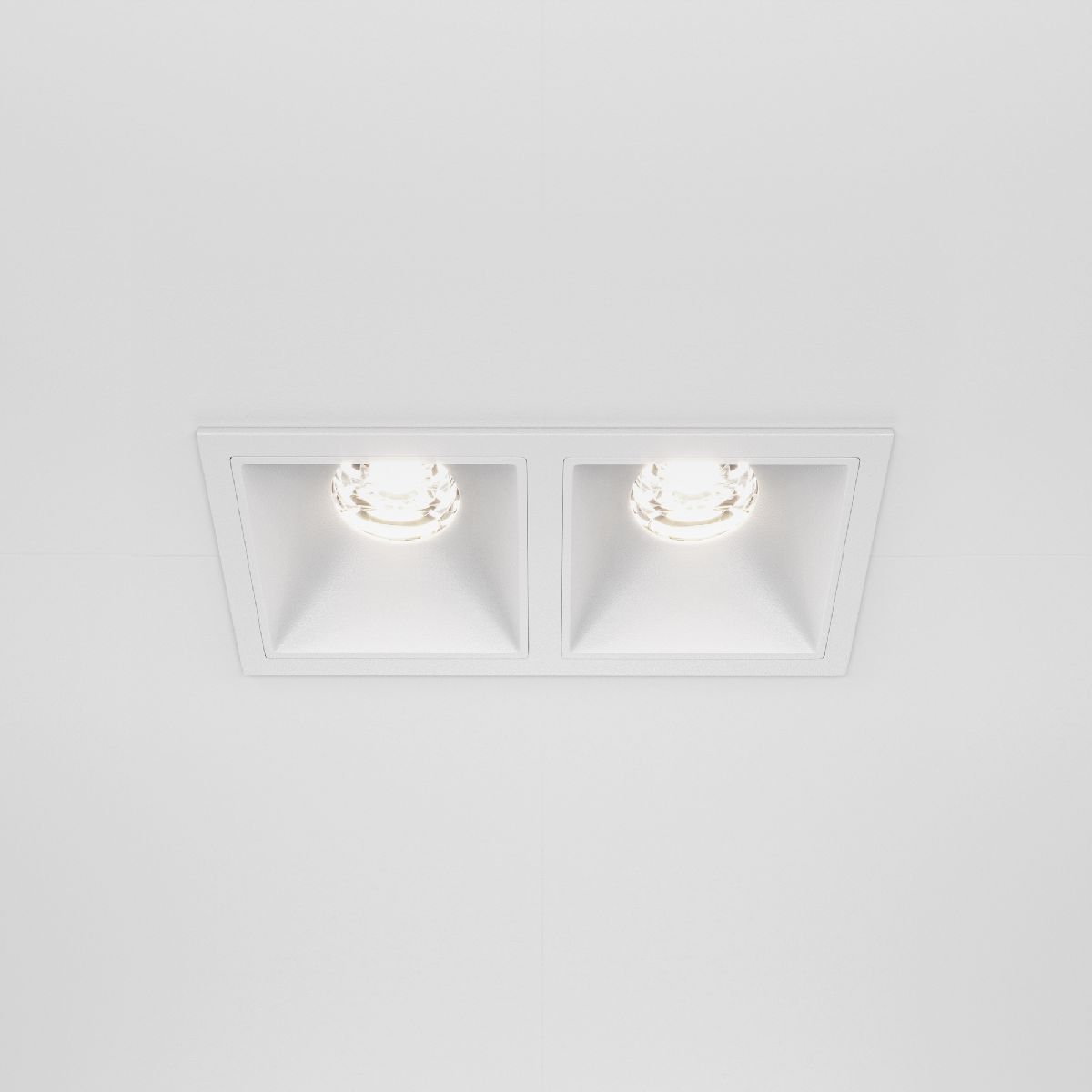 Встраиваемый светильник Maytoni Technical Alfa LED DL043-02-10W4K-SQ-W