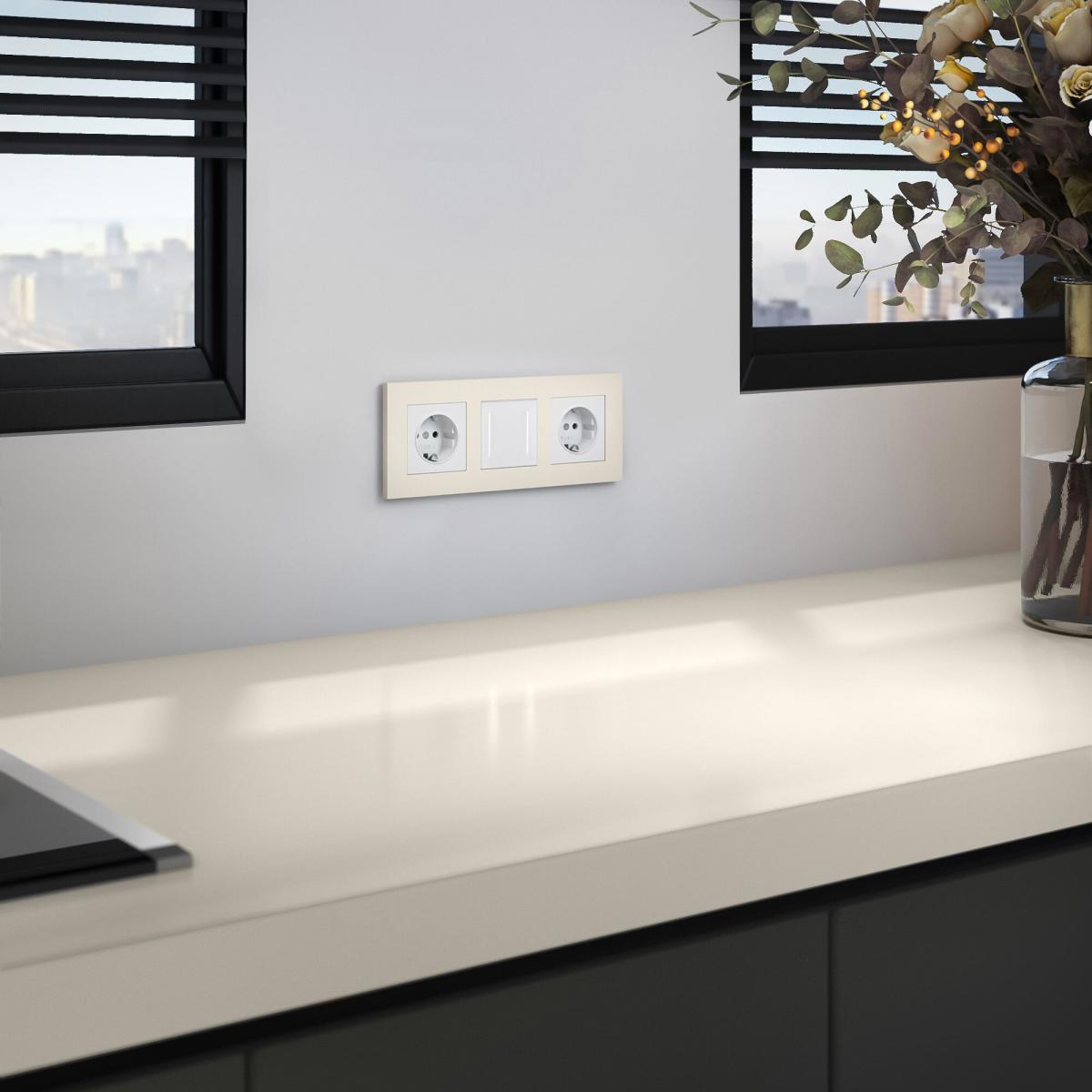 Рамка на 3 поста Werkel Slab 4690389193446 W0032962 a062808