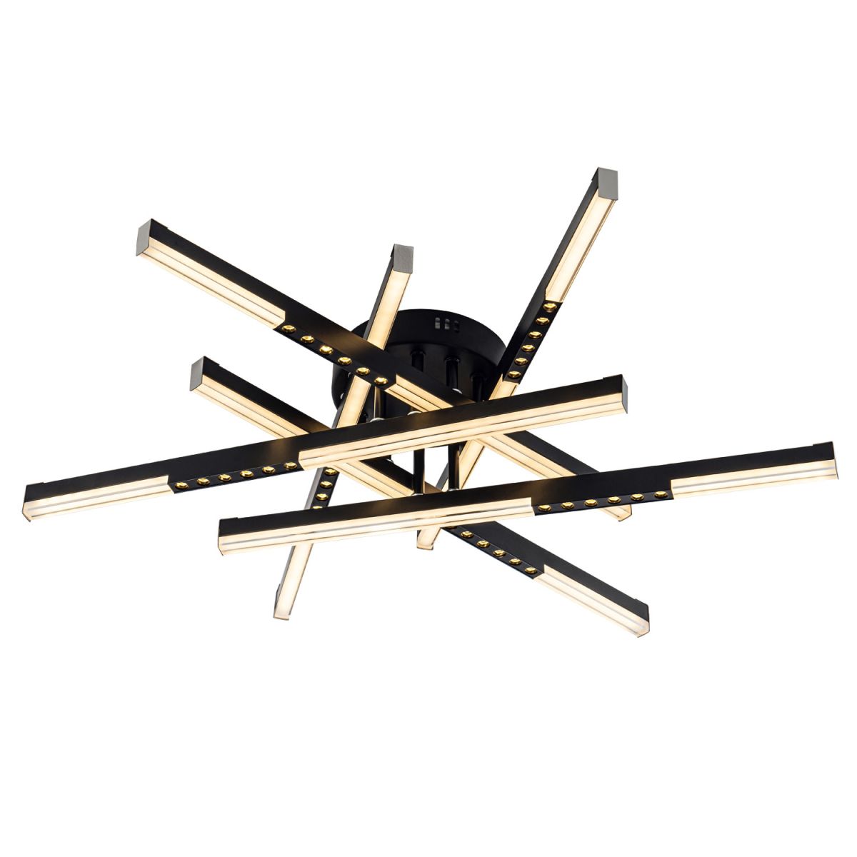 Потолочный светильник прямоугольный LED4U L5116-6 BK