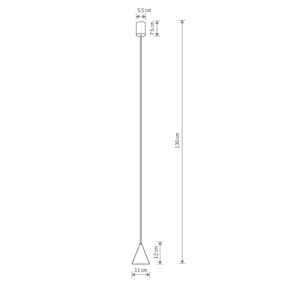 Подвесной светильник Nowodvorski Zenith XS Umbra Gray 11454