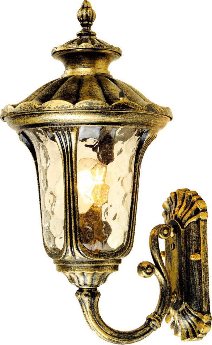 Уличный настенный светильник ЭРА Гармония GBW-106-BR-0350 230В Е27 IP54 бронза Б0071488