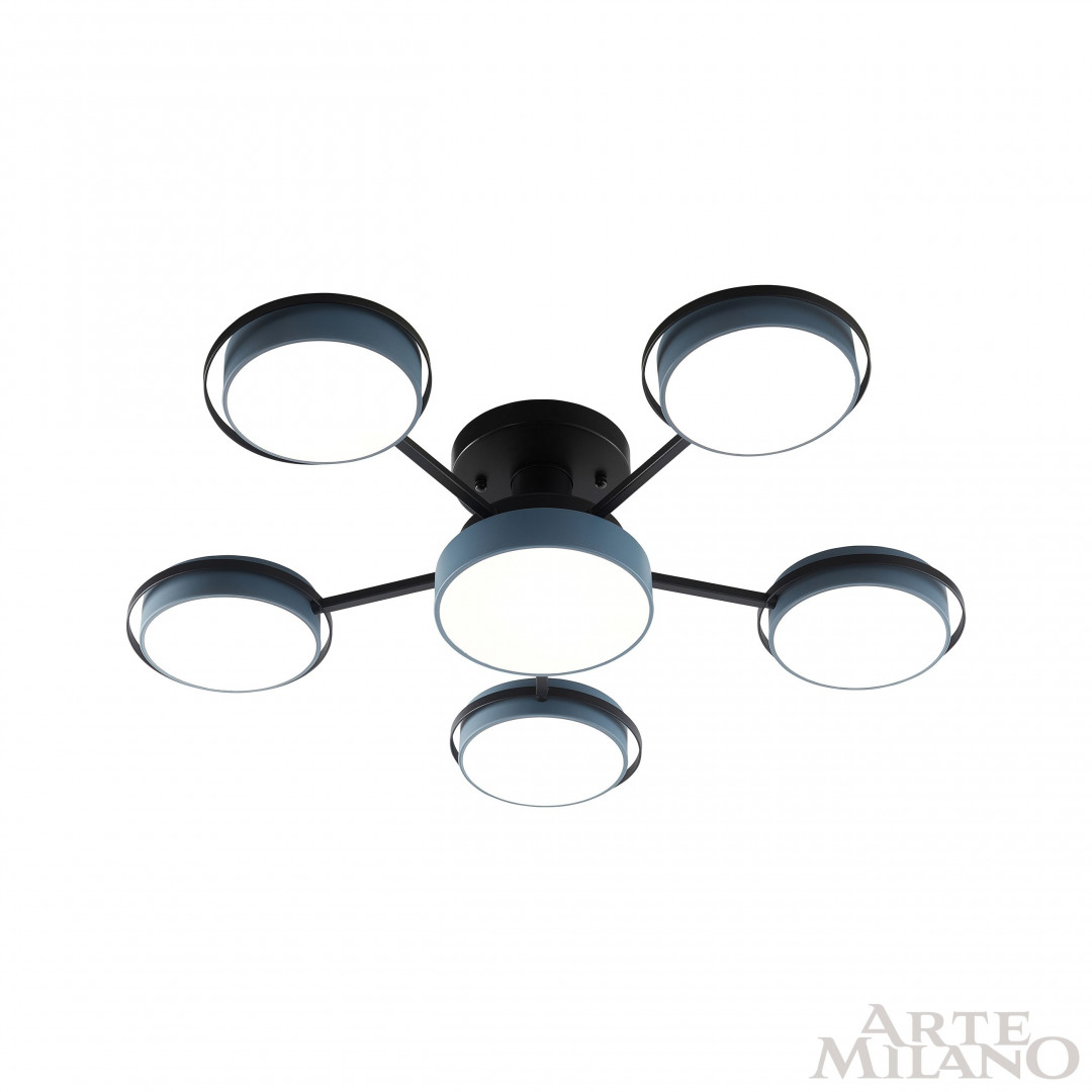Потолочная люстра Arte Milano Ferrara 250406/5+1 Gr